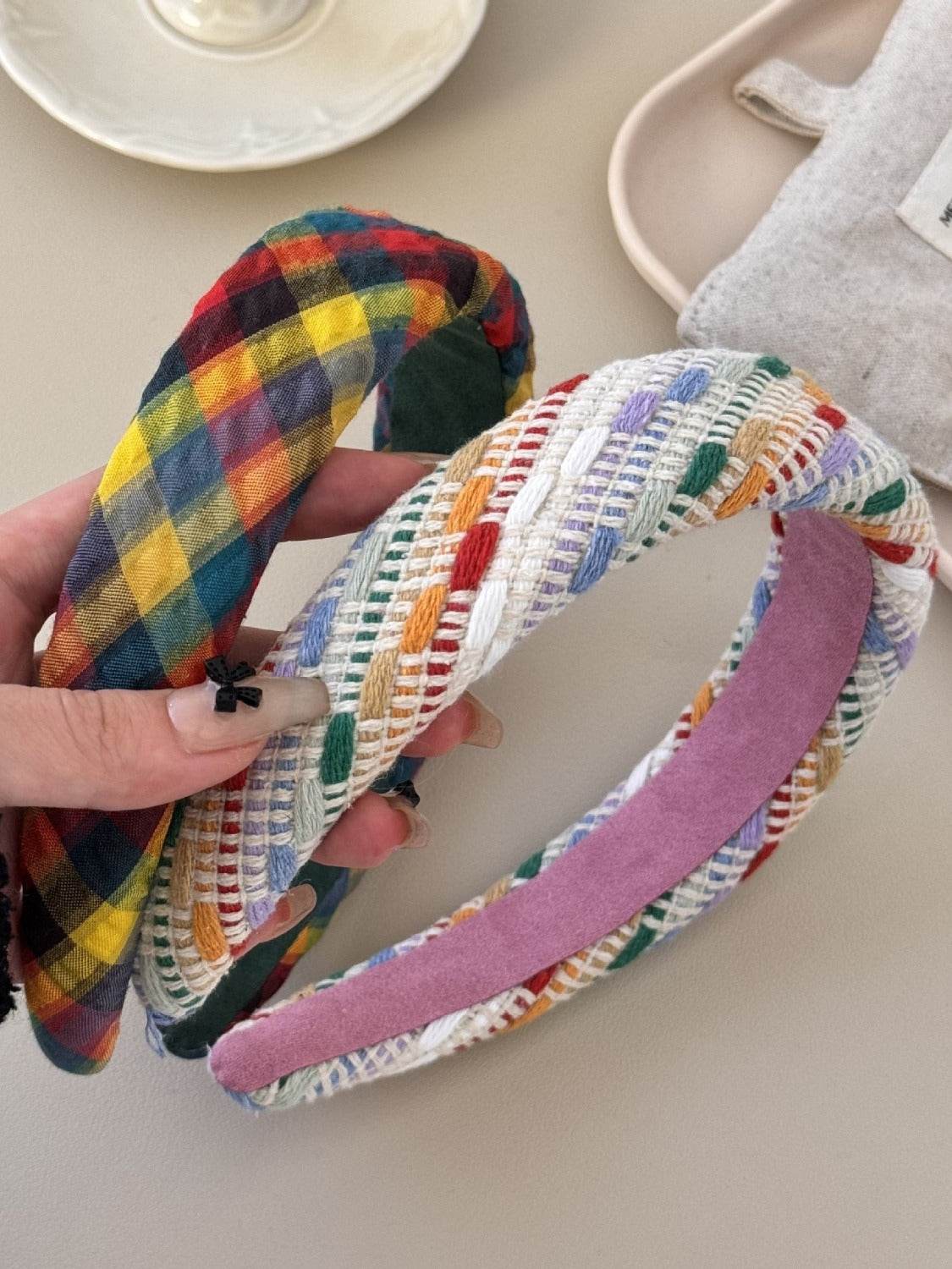 Colorful Polyester Hair Headband - Delanoir