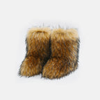 Thermal Fuzzy Platform Boots - Delanoir