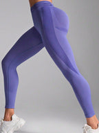 Ruched High Waist Active Leggings - Delanoir