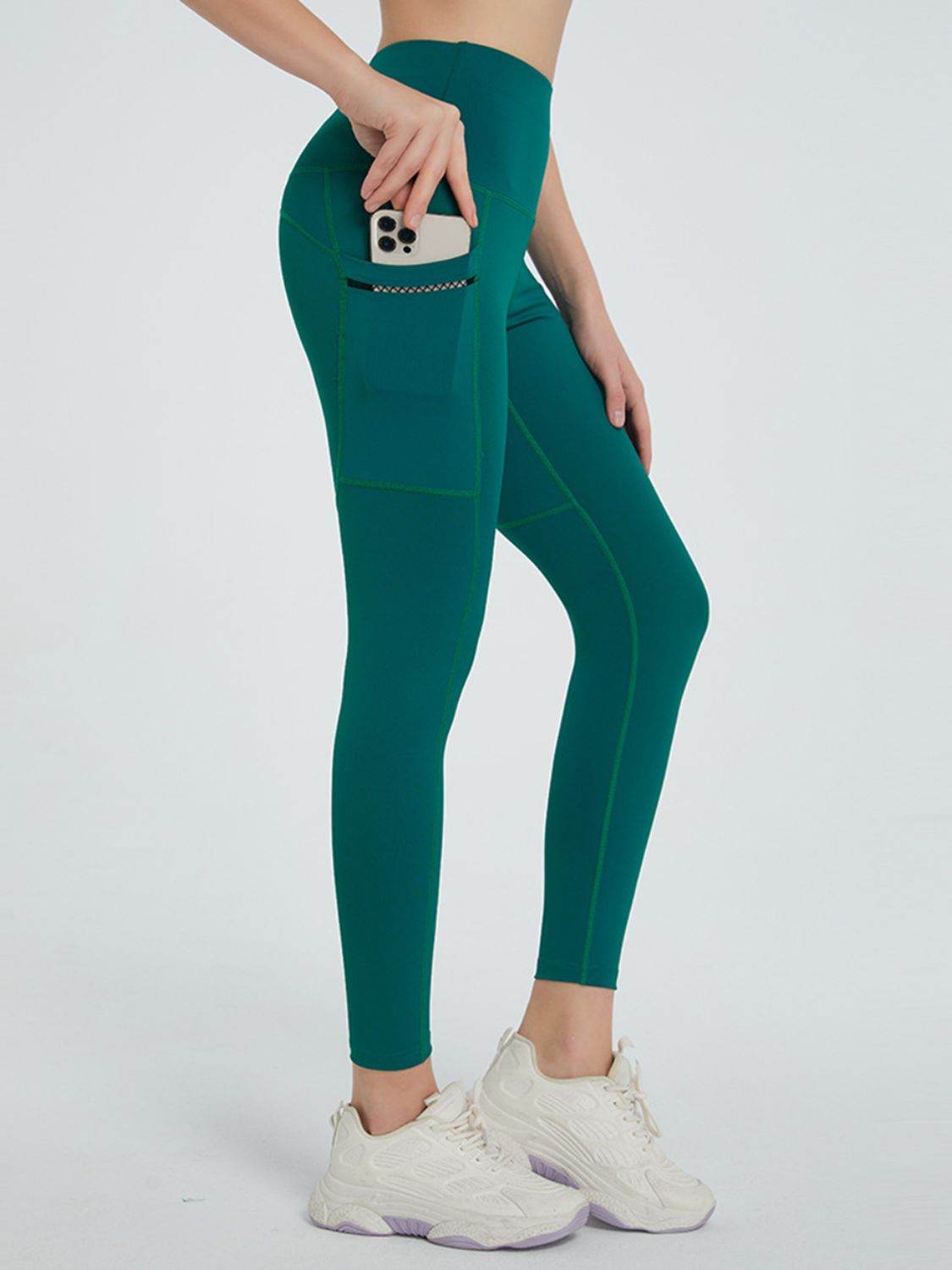 High Waist Active Leggings - Delanoir