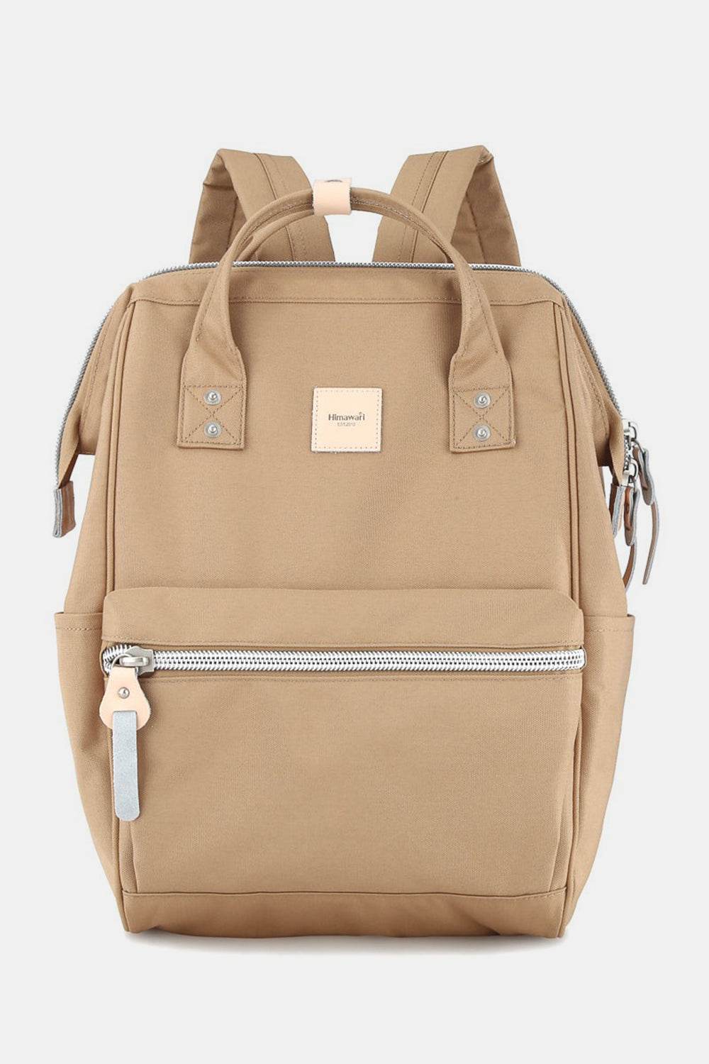 Himawari Water Resistant Canvas Backpack Bag with Side Pockets - Delanoir