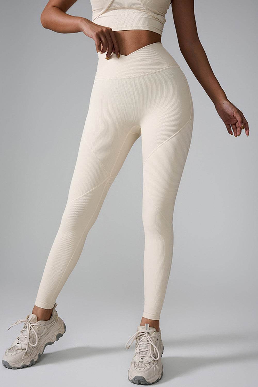 High Waist Active Leggings - Delanoir