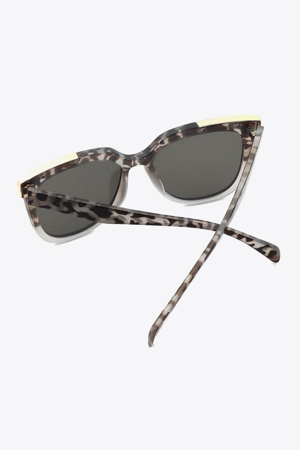 Tortoiseshell Polycarbonate Frame Full Rim Sunglasses - Delanoir