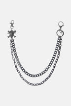 Treasure Point Shape Double Layer Alloy Belt - Delanoir