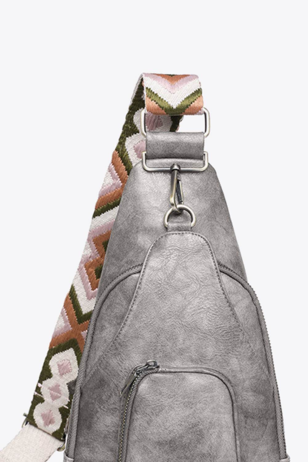 Adored Take A Trip PU Leather Sling Bag - Delanoir