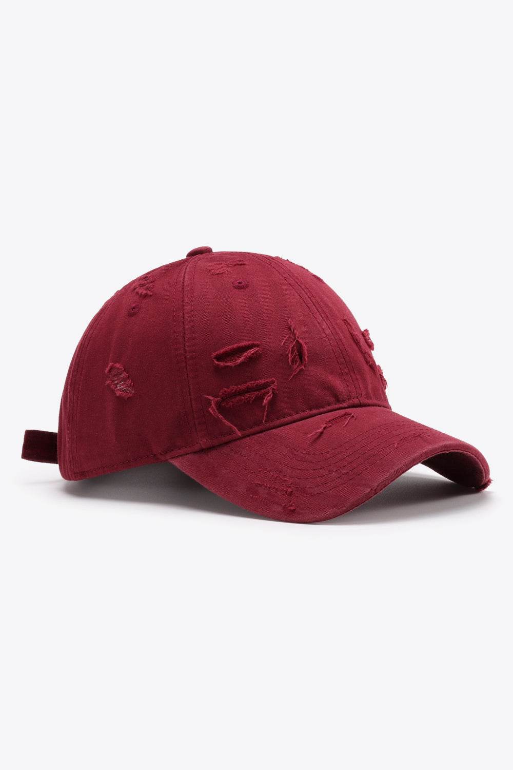 Distressed Adjustable Baseball Cap - Delanoir