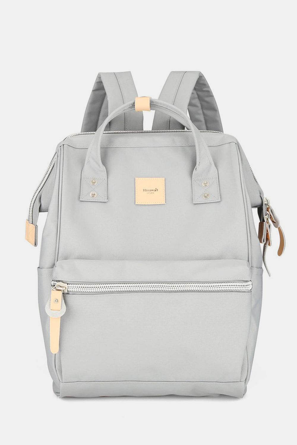 Himawari Water Resistant Canvas Backpack Bag with Side Pockets - Delanoir