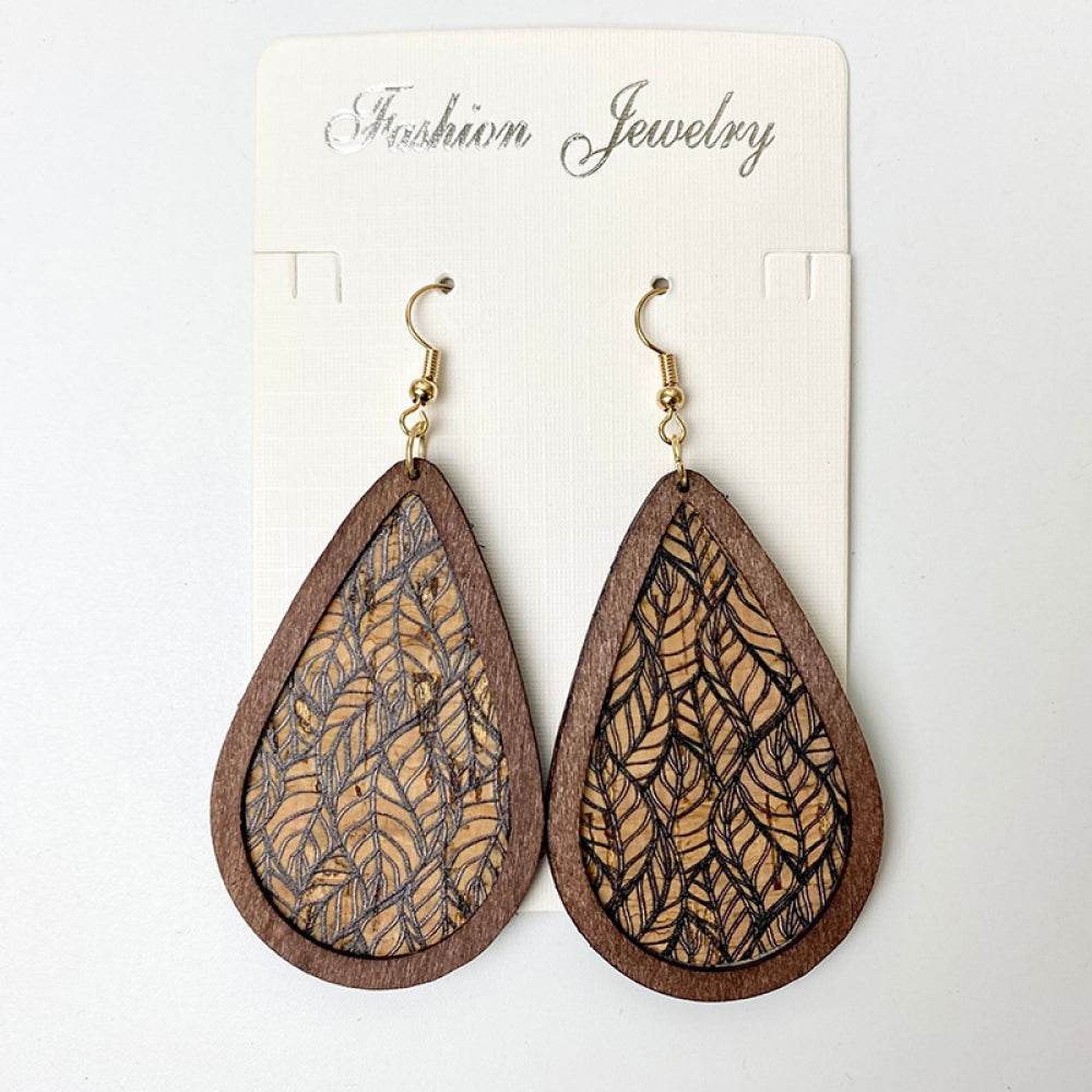 Teardrop Dangle Earrings - Delanoir