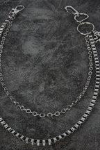 Double-Layered Cross Waist Chain - Delanoir