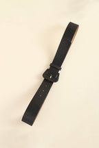 Glitter PU Leather Belt - Delanoir