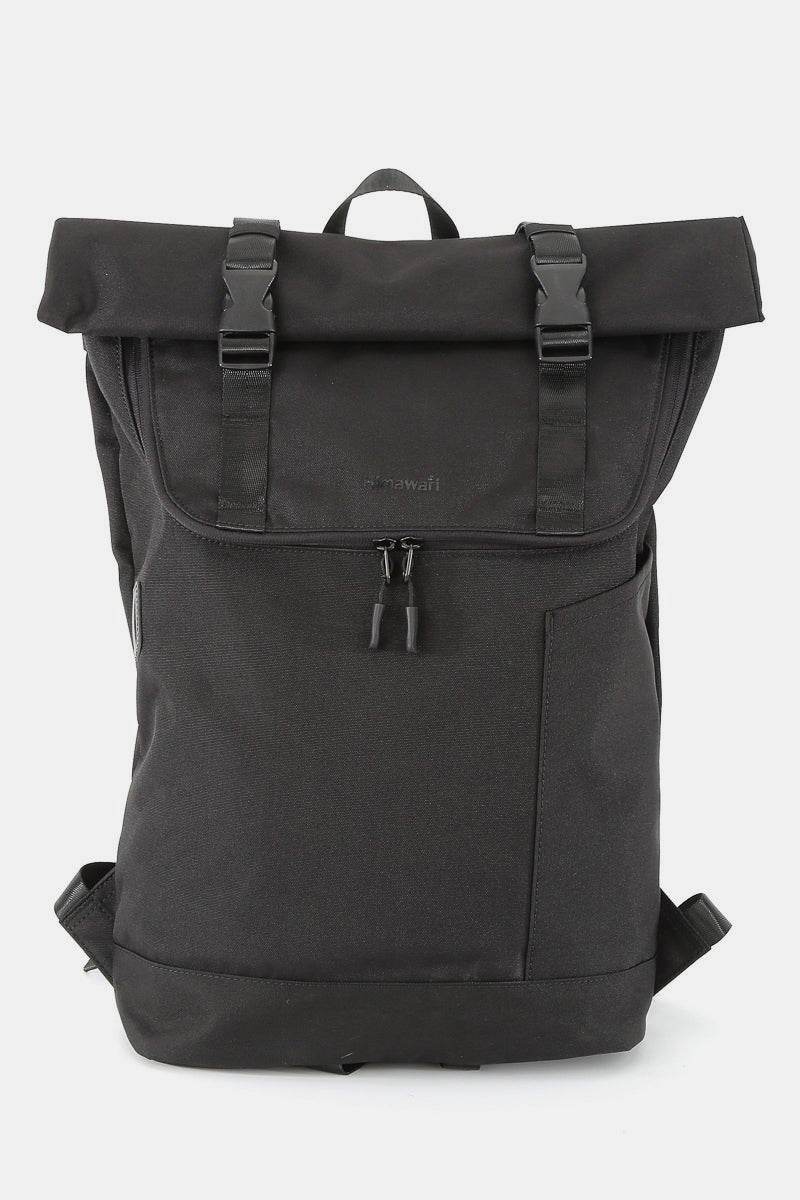 Himawari Contrast Waterproof Canvas Backpack Bag - Delanoir