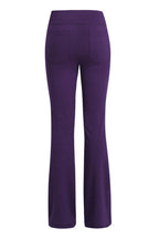 Pocketed High Waist Active Pants - Delanoir