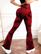 Tie-Dye High Waist Active Leggings - Delanoir