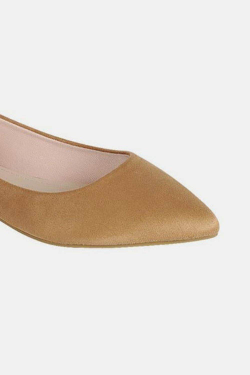 Forever Link Pointy Toe Slip On Flat Loafers - Delanoir
