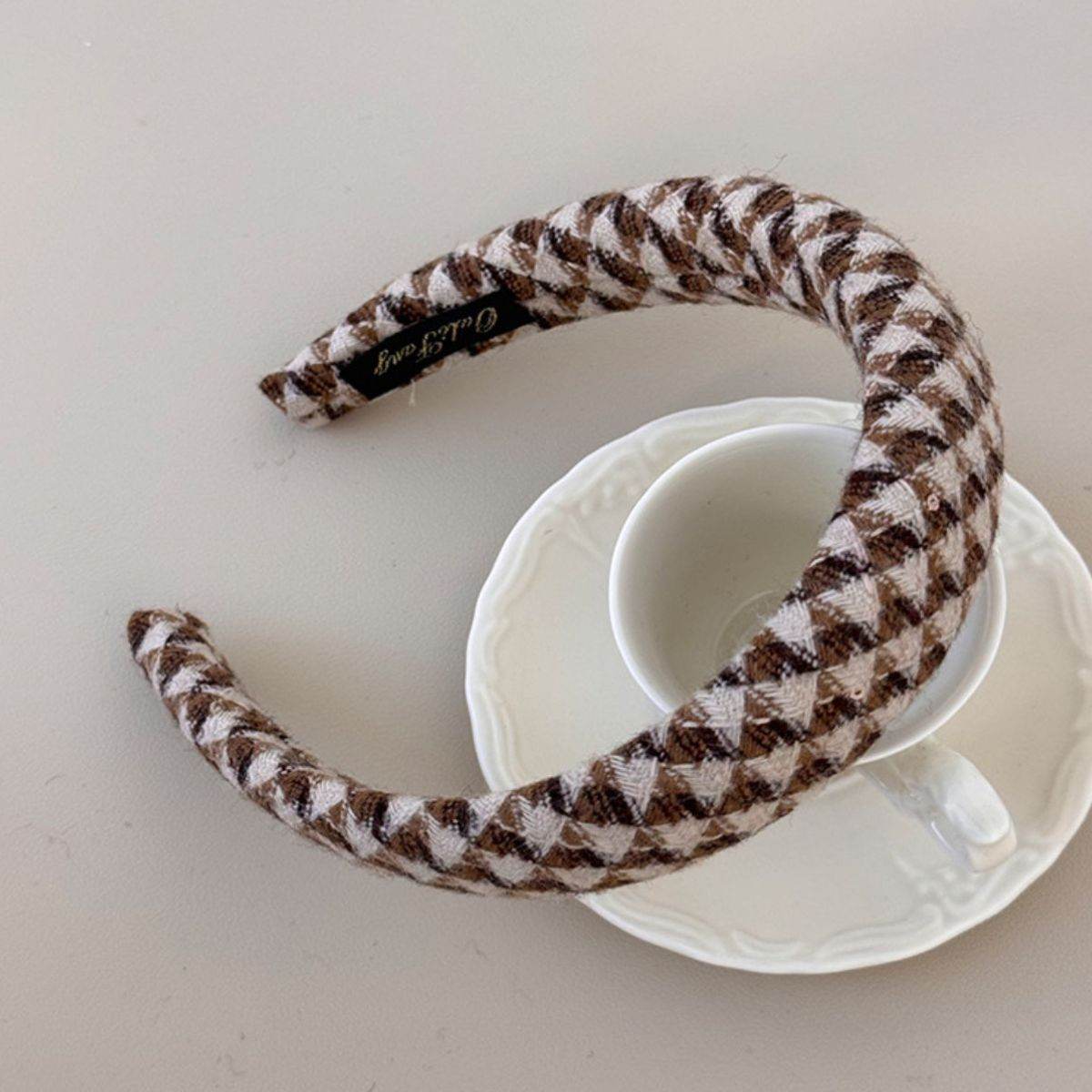 Polyester Wide Hair Headband - Delanoir