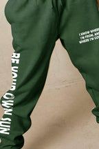 Simply Love Full Size BE YOUR OWN SUN Graphic Sweatpants - Delanoir