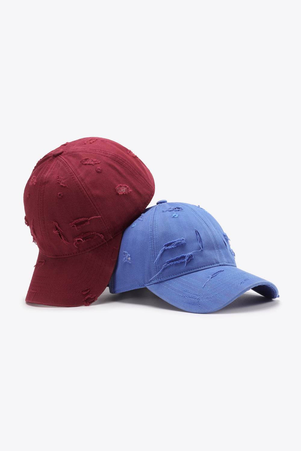 Distressed Adjustable Baseball Cap - Delanoir
