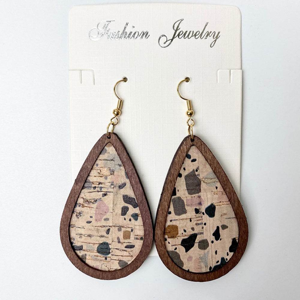 Teardrop Dangle Earrings - Delanoir