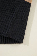 Striped Button Down Long Sleeve Cardigan - Delanoir