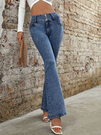Bootcut Jeans with Pockets - Delanoir