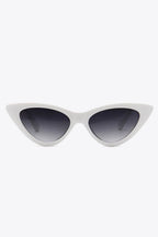 Chain Detail Cat-Eye Sunglasses - Delanoir