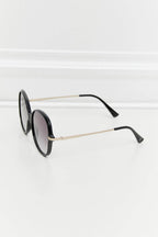 Metal-Plastic Hybrid Full Rim Sunglasses - Delanoir