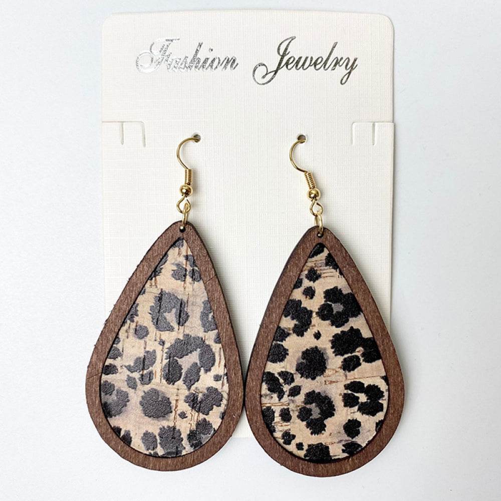 Teardrop Dangle Earrings - Delanoir