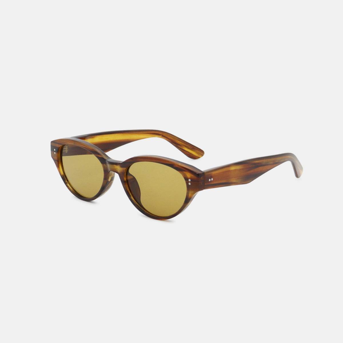 Polycarbonate Frame Cat-Eye Sunglasses - Delanoir