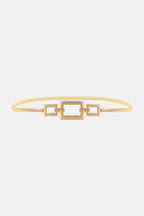 Square Shape Zinc Alloy Buckle Iron Belt - Delanoir