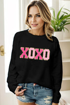 Round Neck Long Sleeve Sweater - Delanoir