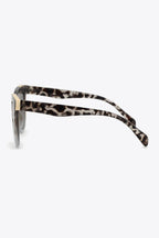Tortoiseshell Polycarbonate Frame Full Rim Sunglasses - Delanoir