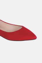 Forever Link Pointy Toe Slip On Flat Loafers - Delanoir