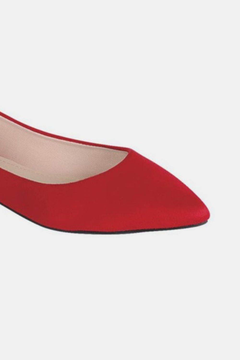 Forever Link Pointy Toe Slip On Flat Loafers - Delanoir