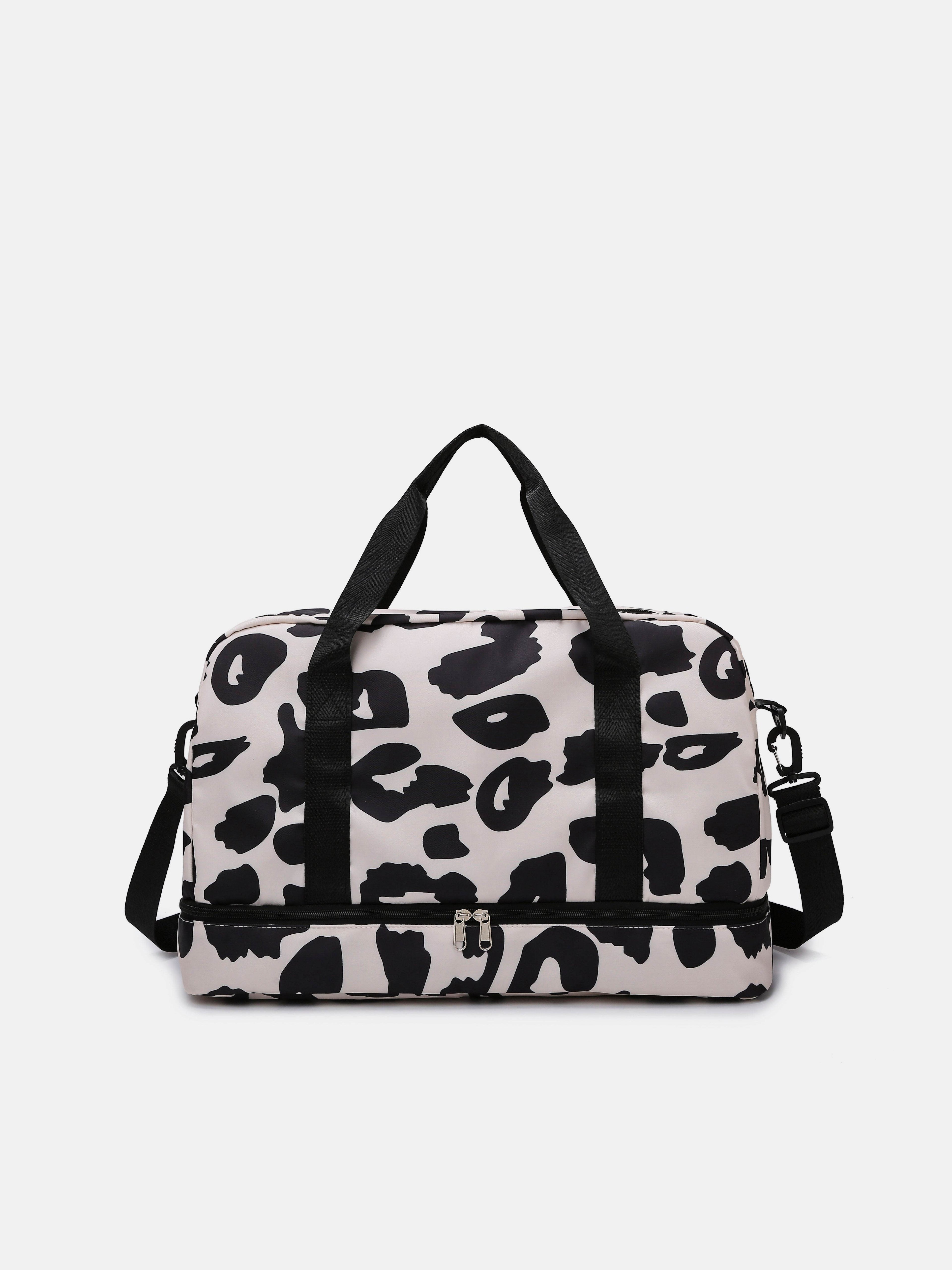 Oxford Cloth Leopard Travel Bag - Delanoir