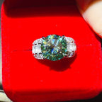 5 Carat Moissanite 925 Sterling Silver Ring - Delanoir