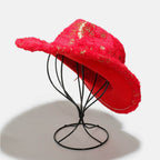 Fuzzy Snowflakes Polyester Hat - Delanoir