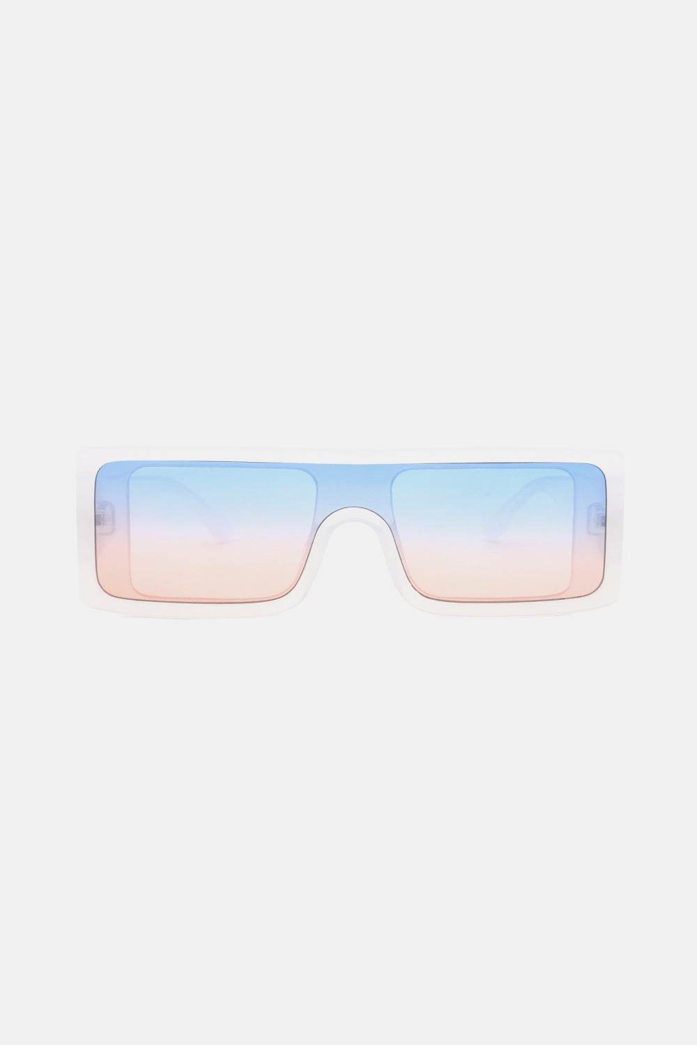 Polycarbonate Frame Rectangle Sunglasses - Delanoir