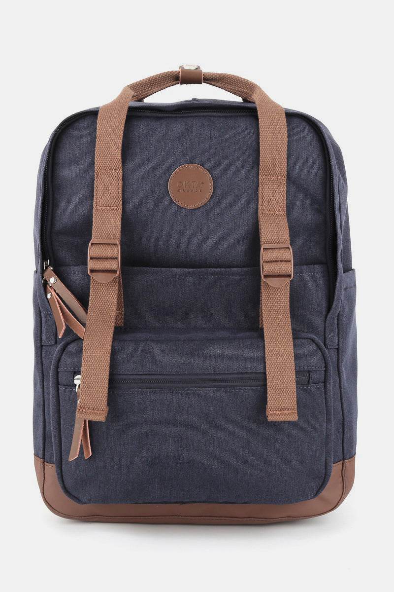 Himawari Waterproof Canvas Backpack Bag with Side Pockets - Delanoir