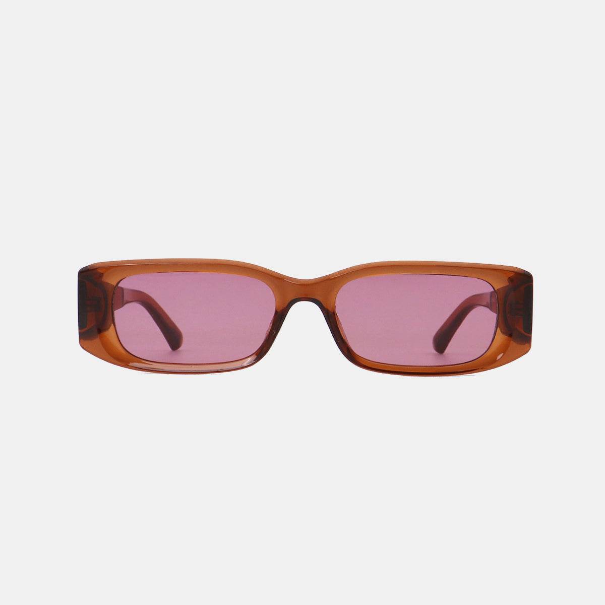 Polycarbonate Frame Rectangle Sunglasses - Delanoir