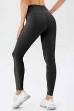 High Waist Skinny Active Pants - Delanoir