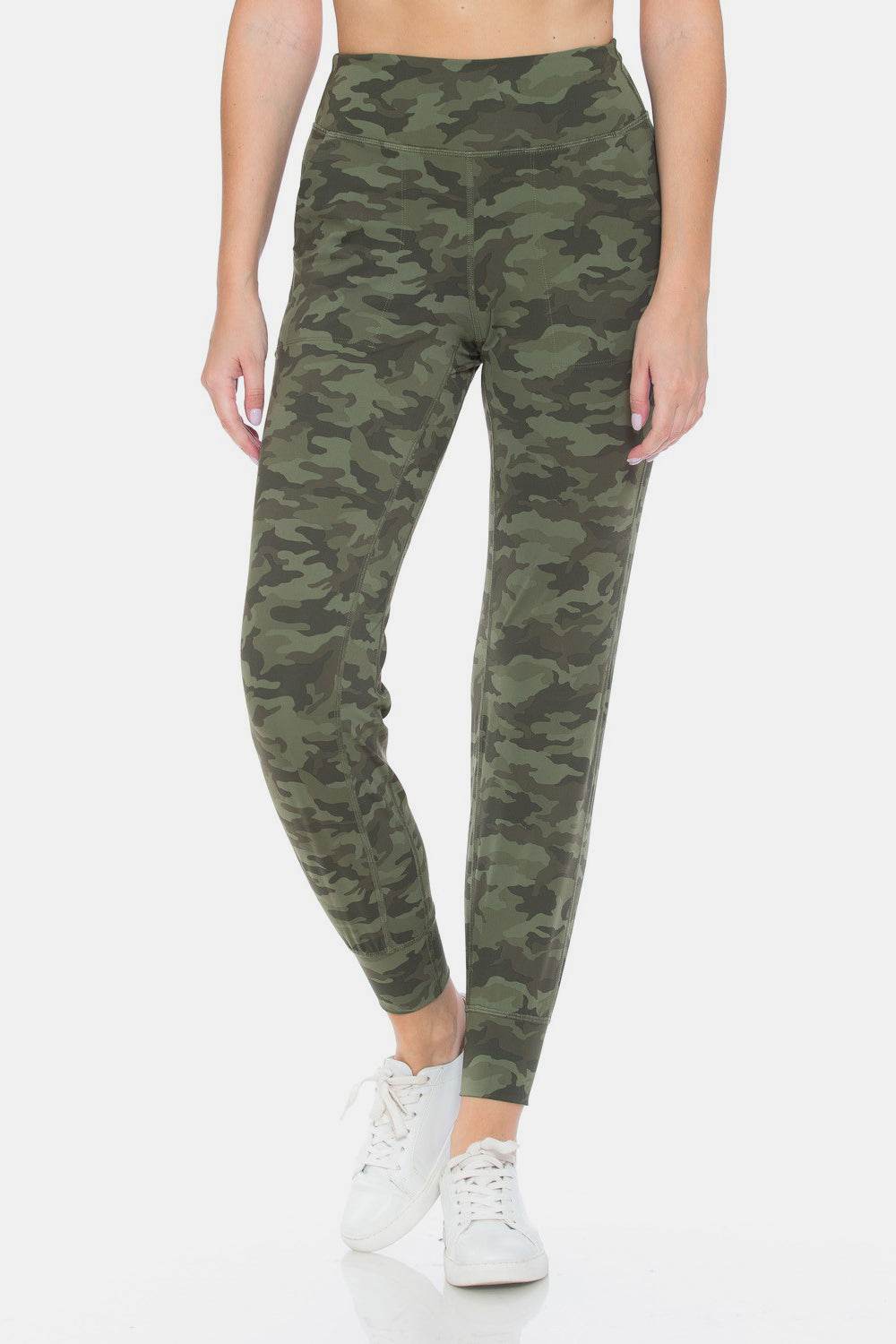 Leggings Depot Camouflage High Waist Leggings - Delanoir