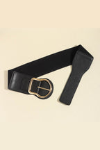 Zinc Alloy PU Leather Belt - Delanoir