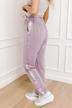 Drawstring Pants with Pockets - Delanoir