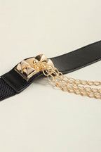 Elastic Belt with Chain - Delanoir