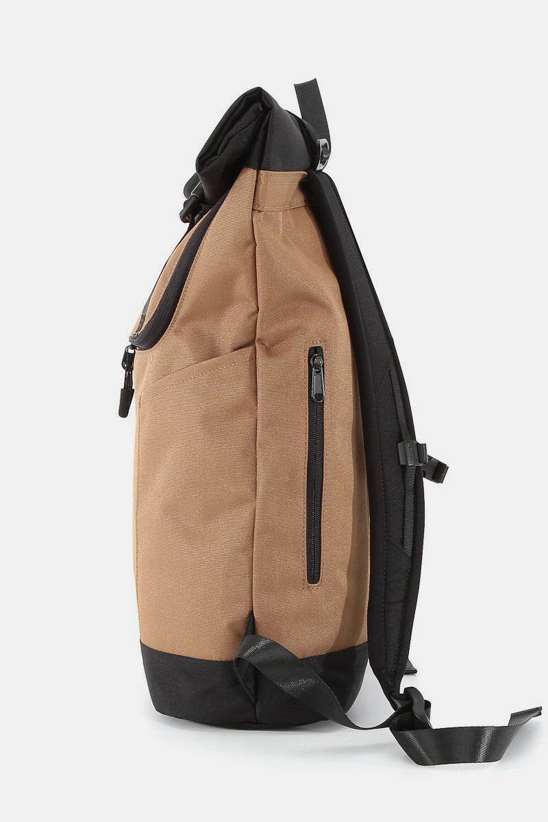 Himawari Contrast Waterproof Canvas Backpack Bag - Delanoir