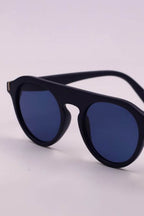 3-Piece Round Polycarbonate Full Rim Sunglasses - Delanoir