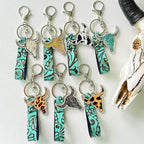 Rhinestone Bull Keychain - Delanoir