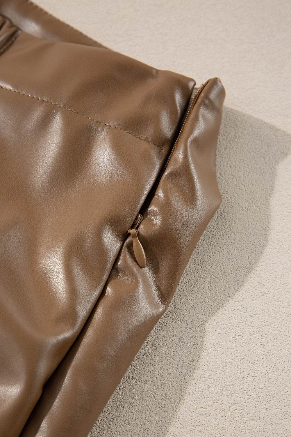 Bowknot Elastic Waist Mini Skirt - Delanoir