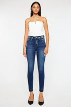 Kancan Full Size High Rise Ankle Skinny Jeans - Delanoir