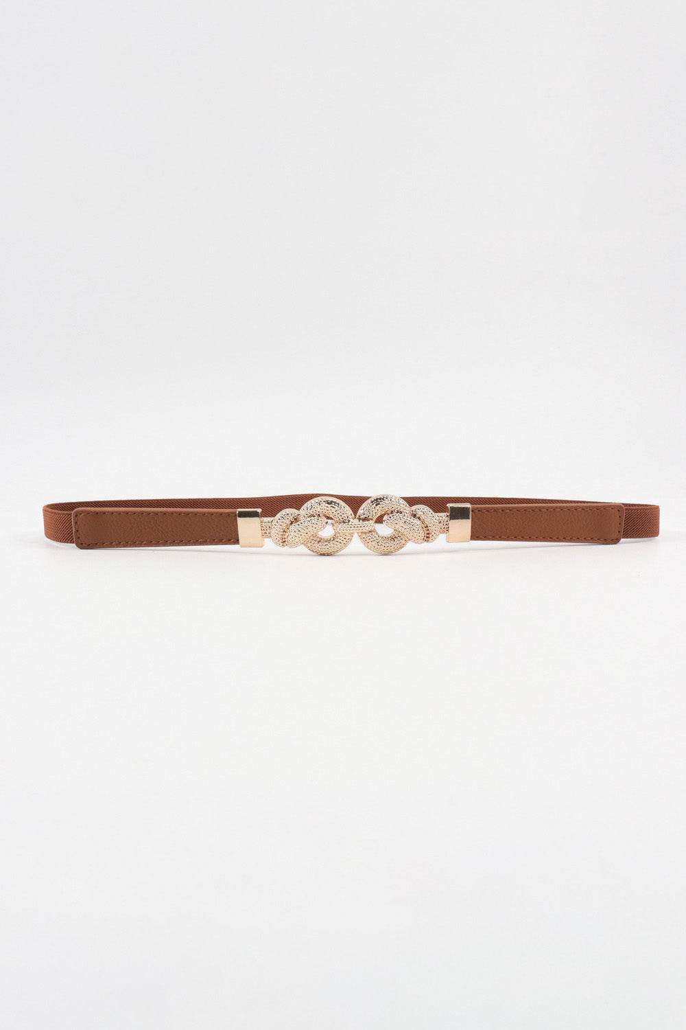 Zinc Alloy Buckle PU Leather Belt - Delanoir